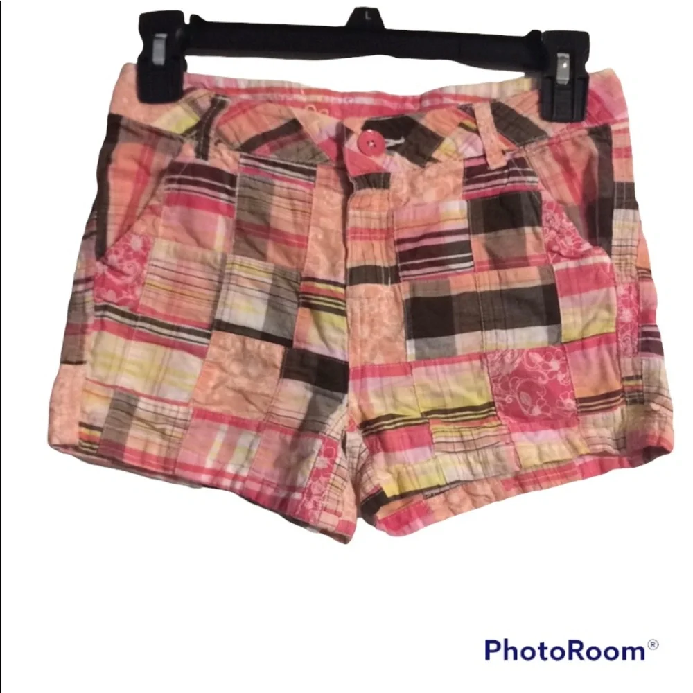 Justice Patchwork Shorts